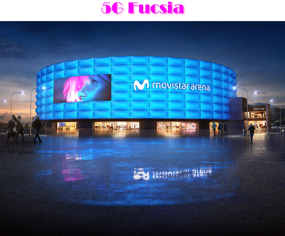 5G Fucsia  Movistar Arena Bogot