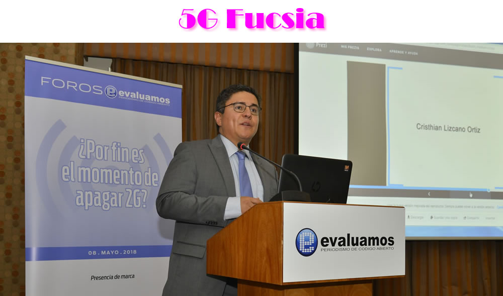 5G Fucsia  Cristhian Lizcano Ortiz brillante secretario tcnico del empalme TIC