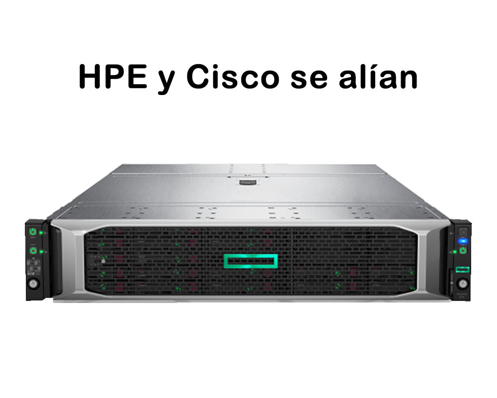 HPE y Cisco se unen para producir los equipos de la prxima generacin de redes