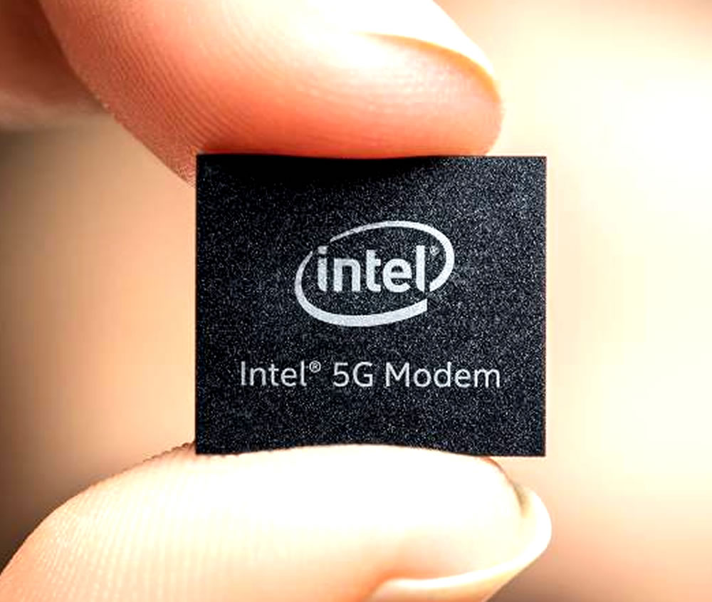 Apple para intenciones de usar mdems 5G de Intel, en el 2020