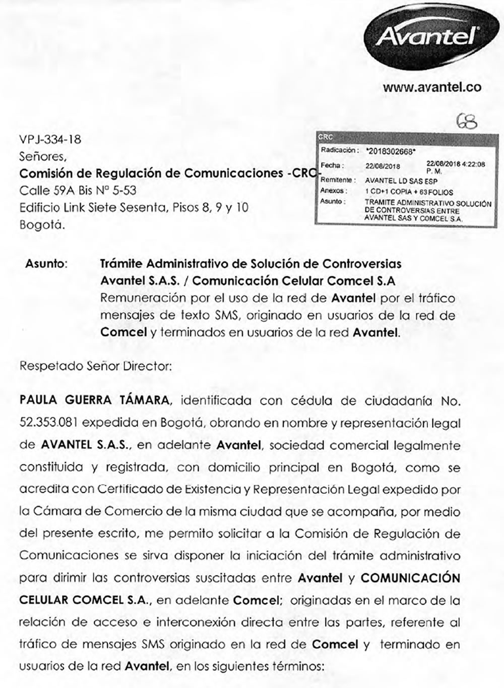 Avantel recusa - Parte 3