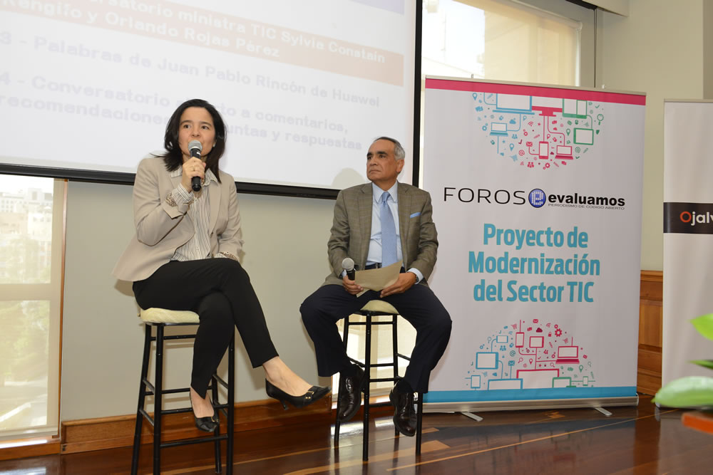 MEMORIAS DEL FORO EVALUAMOS PROYECTO DE MODERNIZACI�N DEL SECTOR TIC