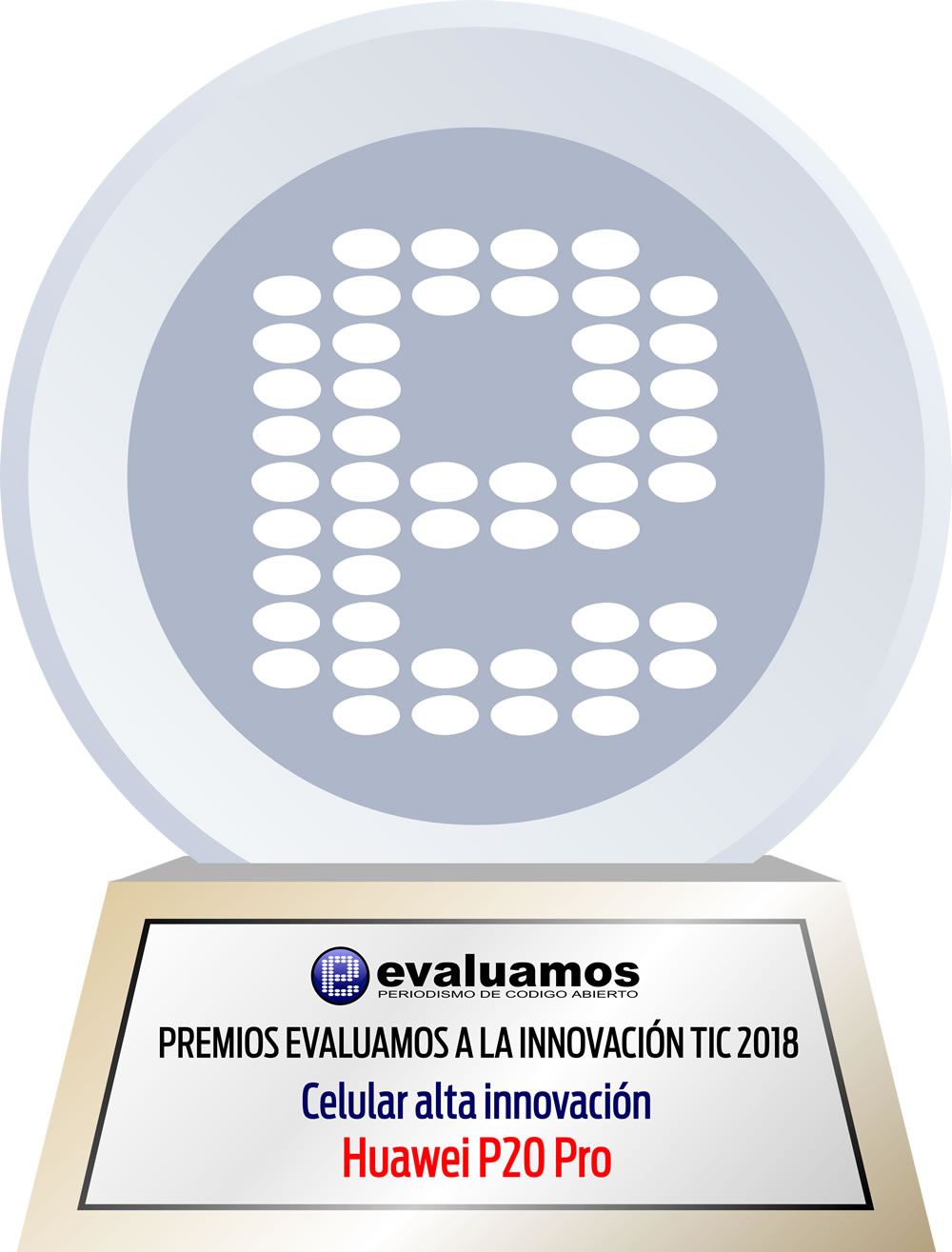 Ganador en la categora Celular alta innovacin