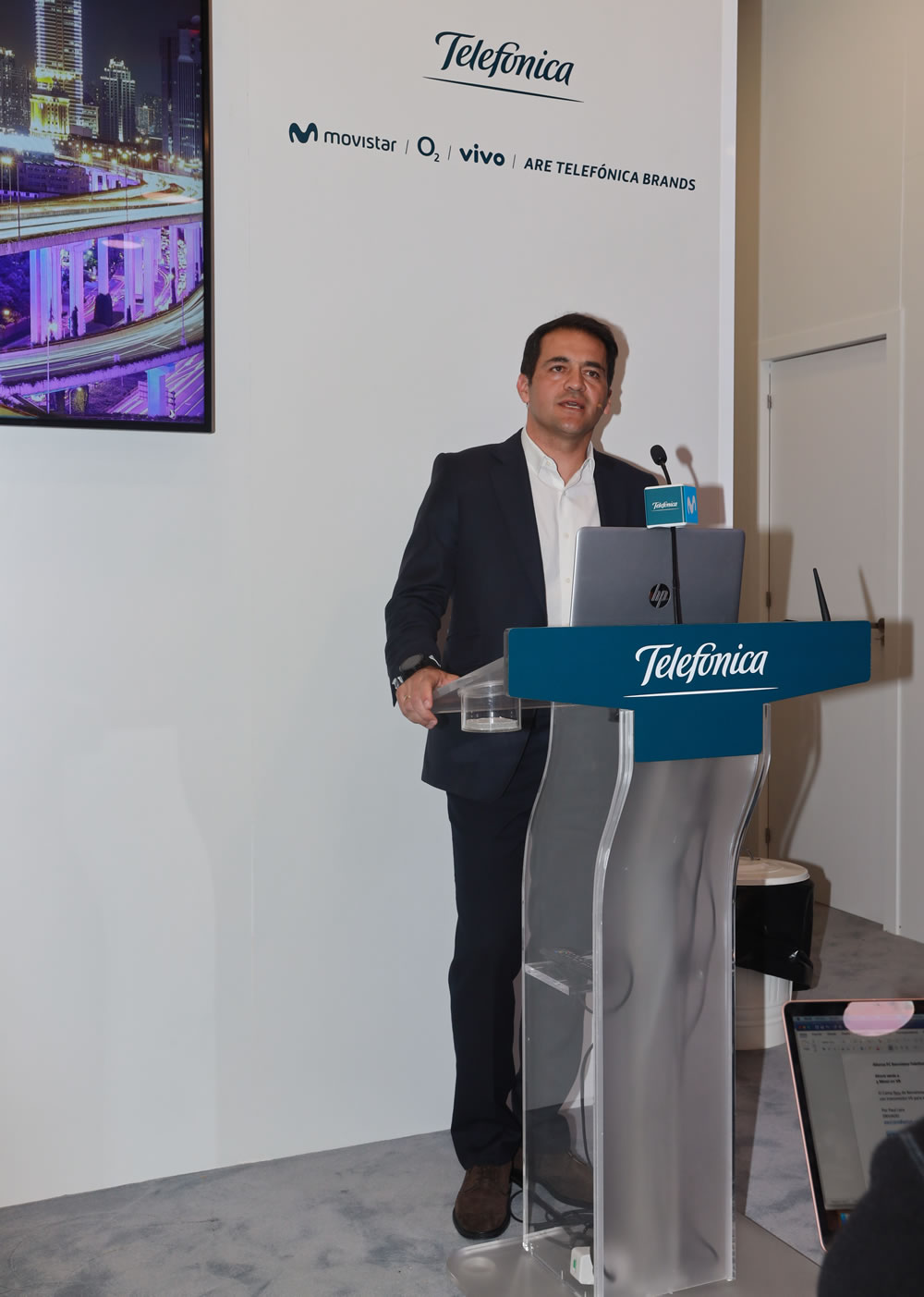 Fabin Hernndez presidente CEO de Telefnica Colombia hizo 22 anuncios en CMM 2019