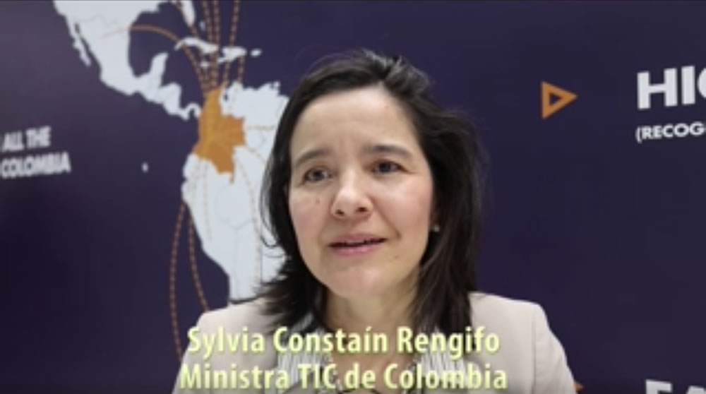 Videocast con ministra TIC Sylvia Constan Rengifo, en CMM 2019
