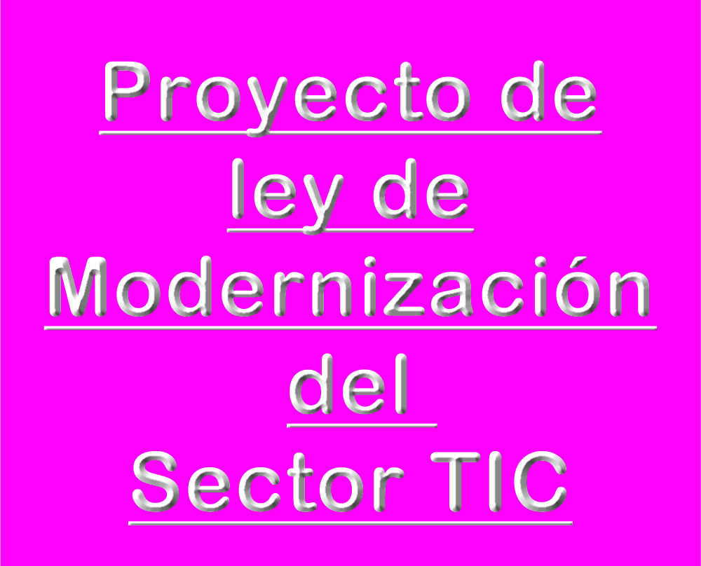Debate del articulado del proyecto de ley de Modernizaci�n del Sector TIC qued� para el martes 4 de junio.