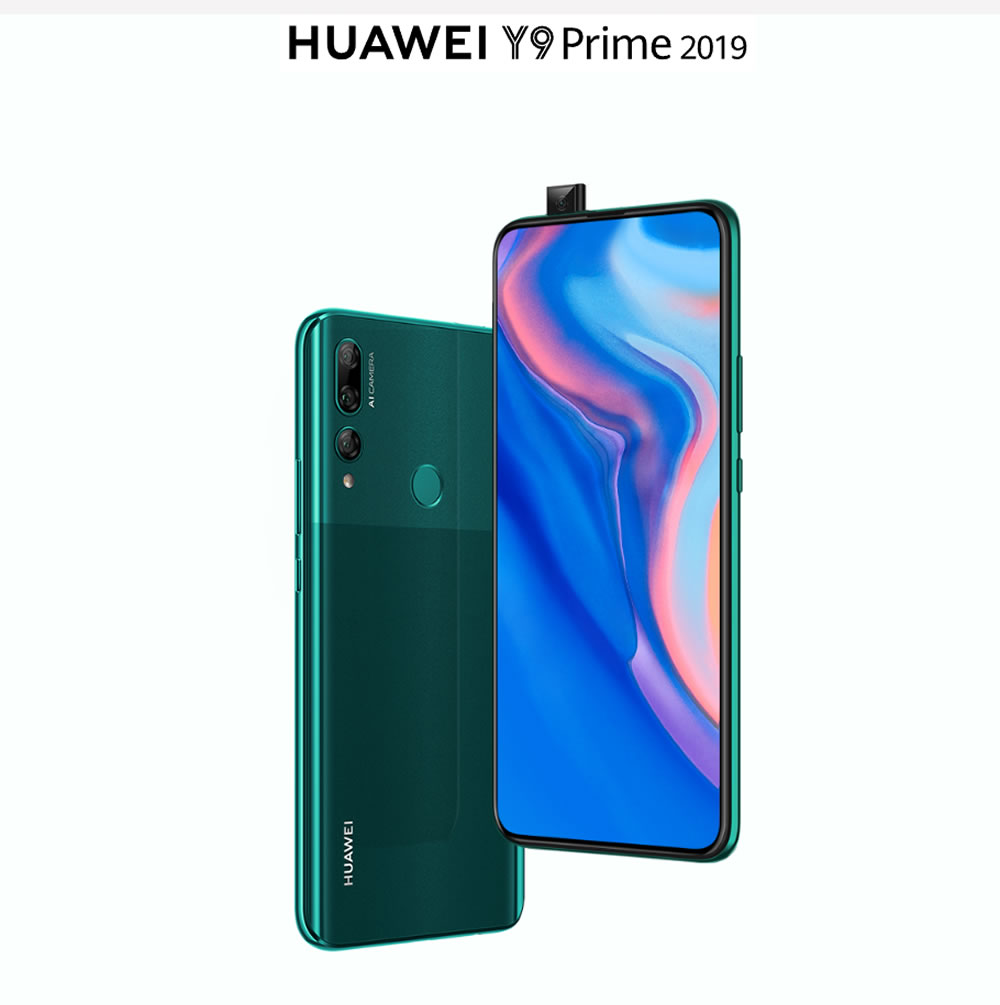 El Huawei Y9 Prime 2019 tiene cámara frontal escondida y no necesita muesca en la pantalla