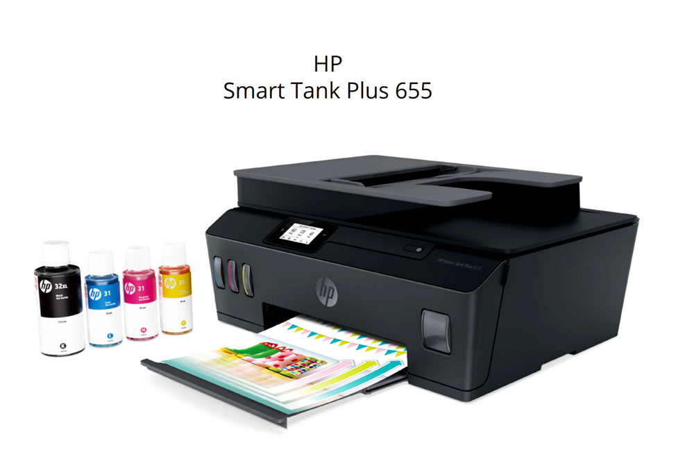 La HP Smart Tank Plus 655 es la mejor impresora de inyección con tanques