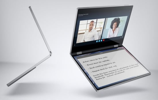 En CES Dell también presentó sus potenciales portátiles y tabletas plegables