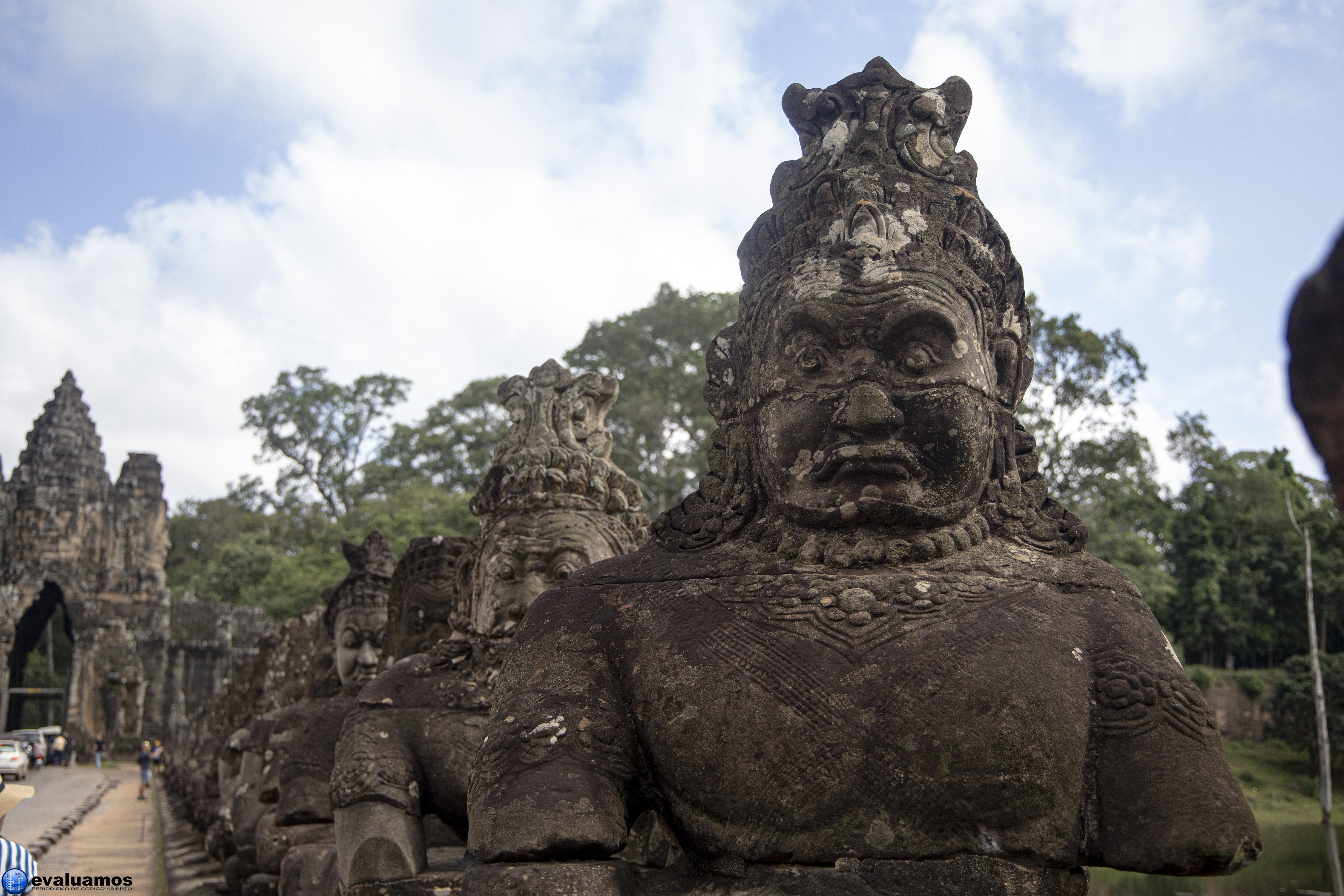 Fotos del día – Entrada Tonle Om al Templo Angkor 