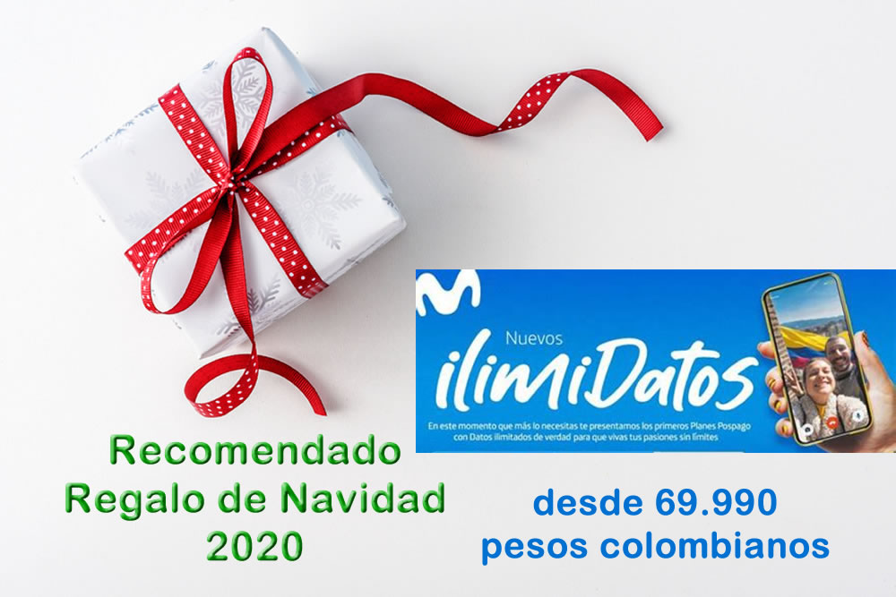 Regalo recomendado de Navidad 2020 – Planes ilimitados de datos de Movistar