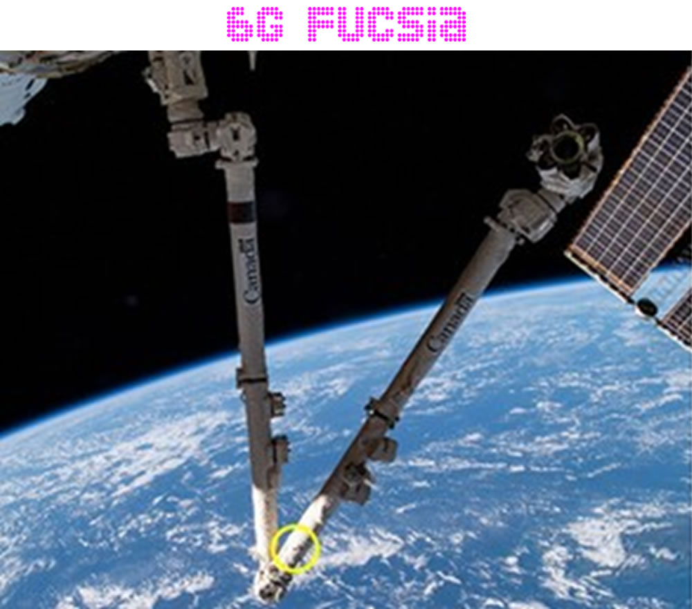 6G Fucsia – En el espacio, la basura también es un problema.