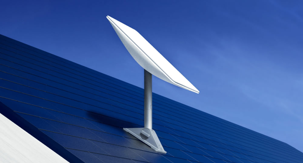 Starlink reduce y cambia forma de su antena satelital