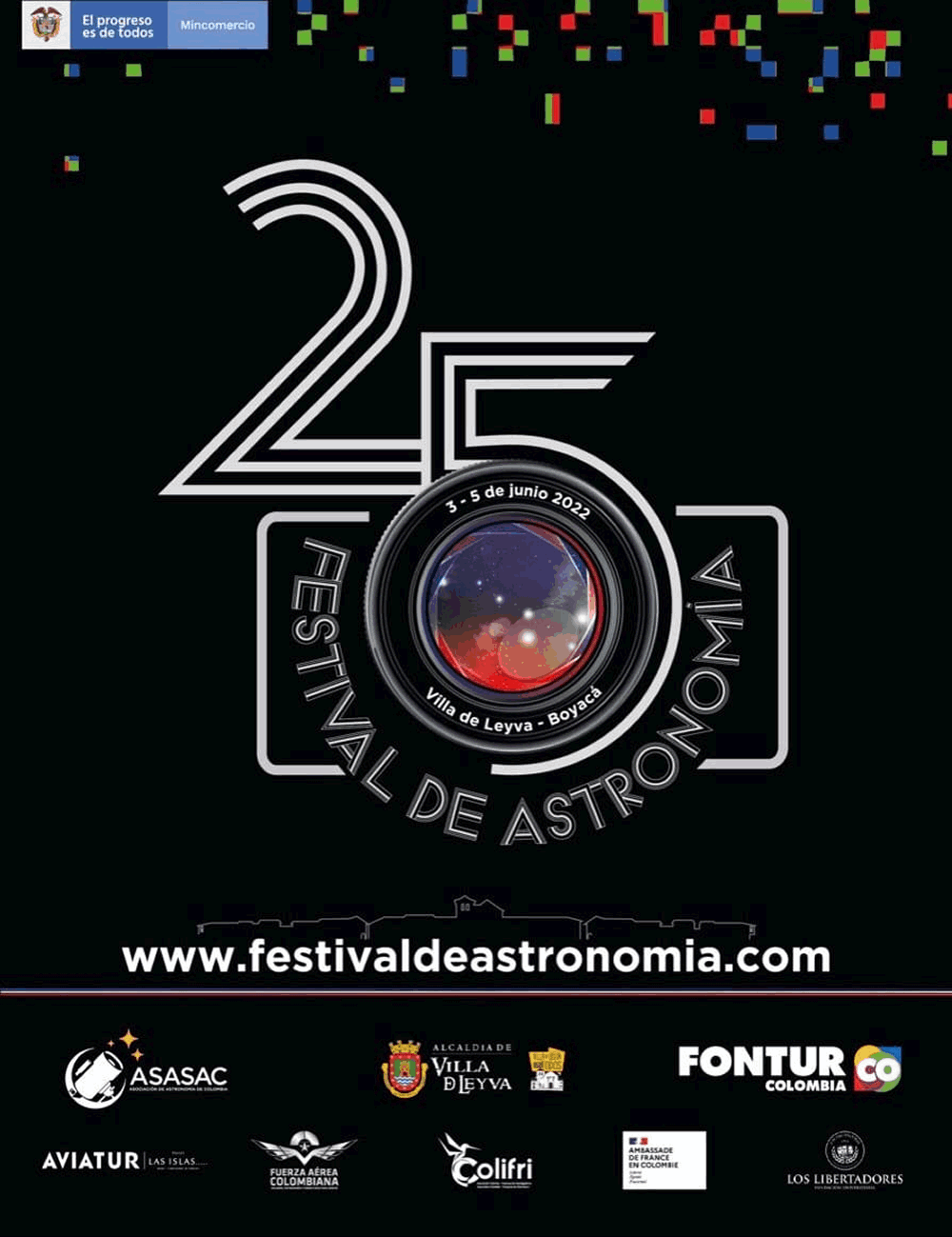 25o Festival de Astronomía en Villa de Leyva del 3 al 5 de junio