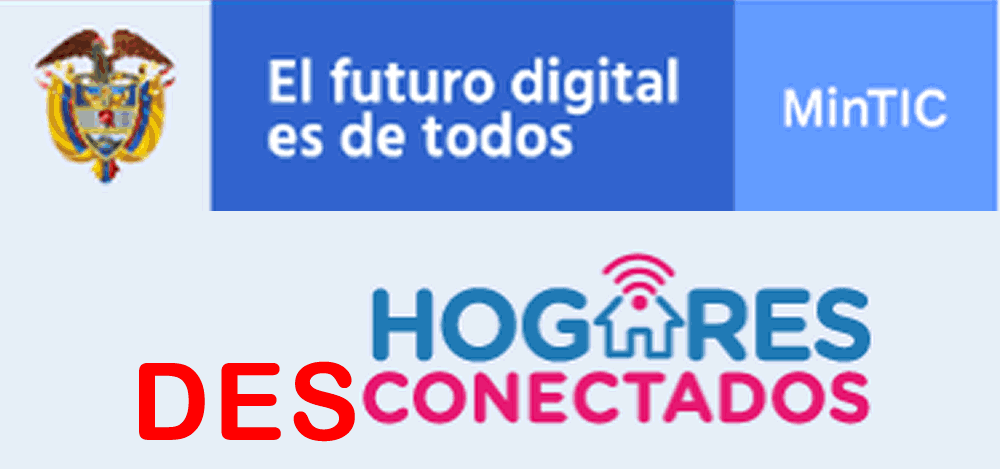 MinTIC: Hogares DESconectados
