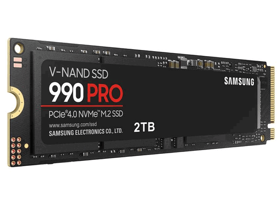 SSD Samsung 990 Pro de 2 TB con 7.450 MB/s a 240 USD
