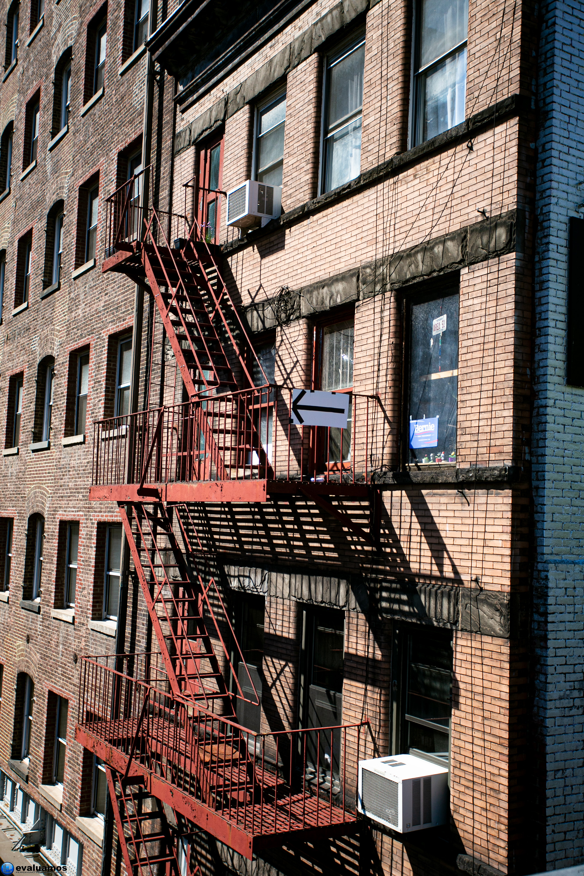 Escaleras de incendio de Nueva York