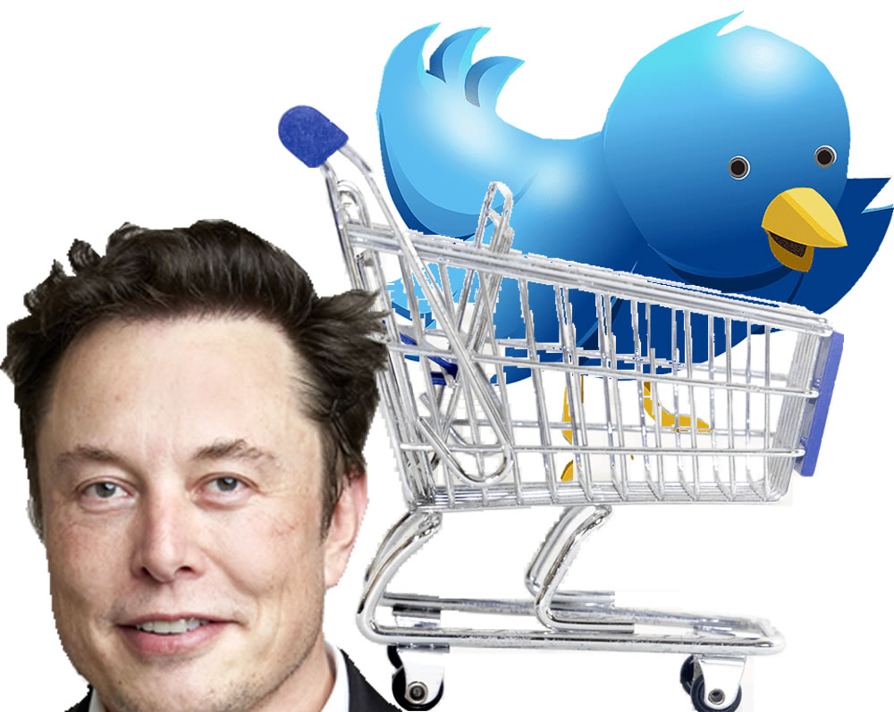 Elon Musk listo a pagar el viernes por Twitter los 44.000 MUSD 