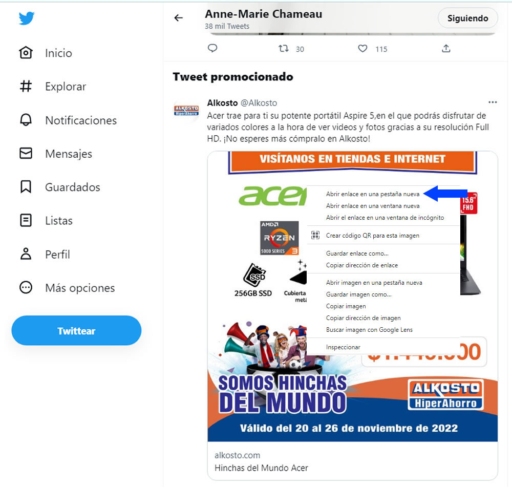 Cómo bloquear anuncios invasivos en Twitter