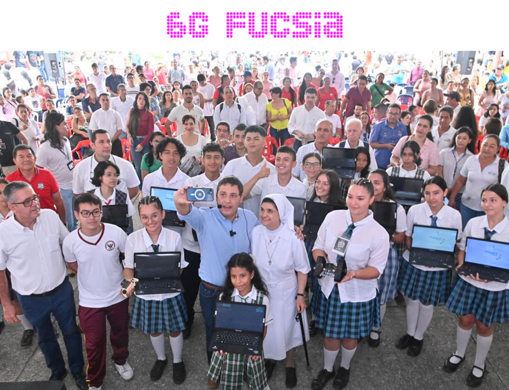 6G Fucsia – Ministro TIC Lizcano anuncia ayuda a Bios y meta a Computadores para Educar