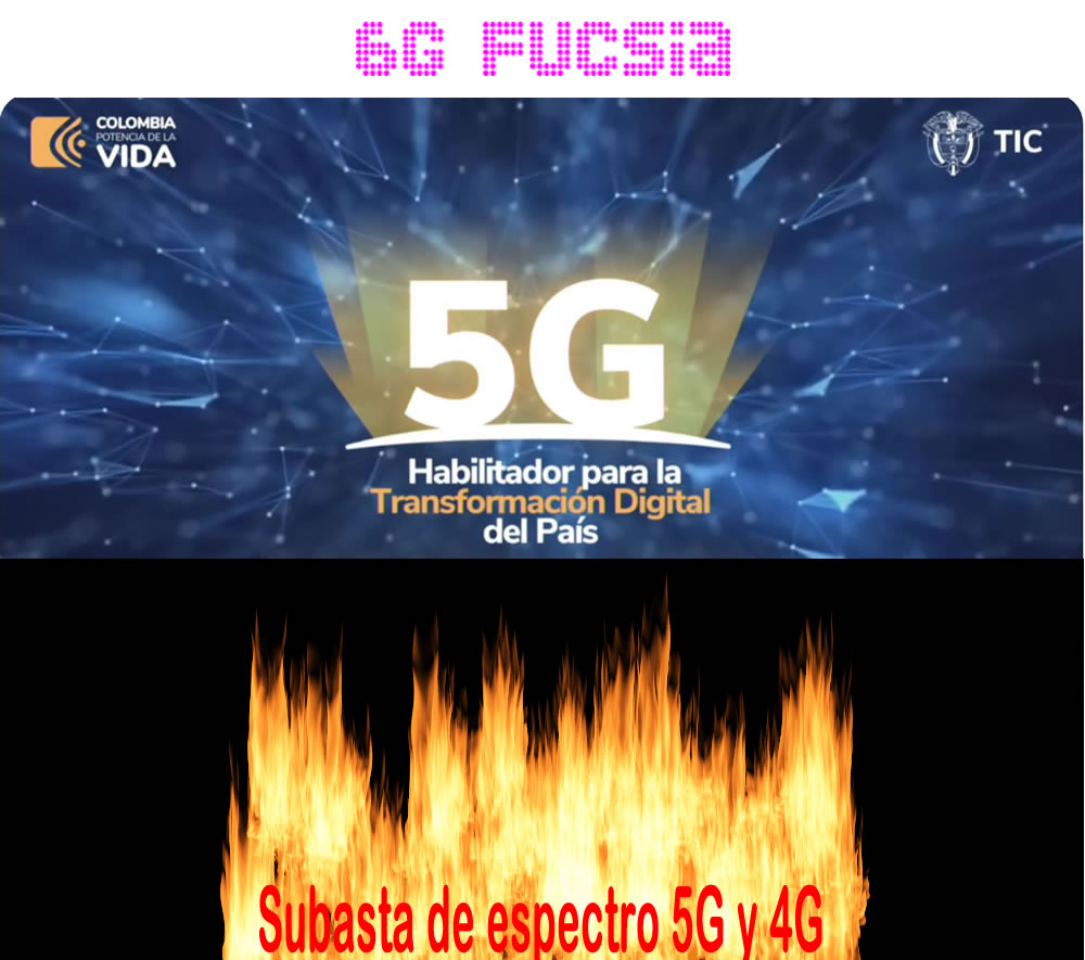 6G Fucsia – Operadores y usuarios alertas por resolución final de subasta de espectro 5G y 4G