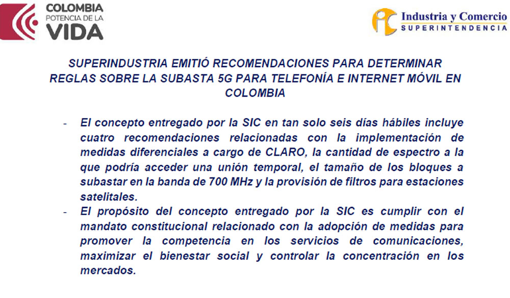 SIC confirma a Evaluamos con un comunicado