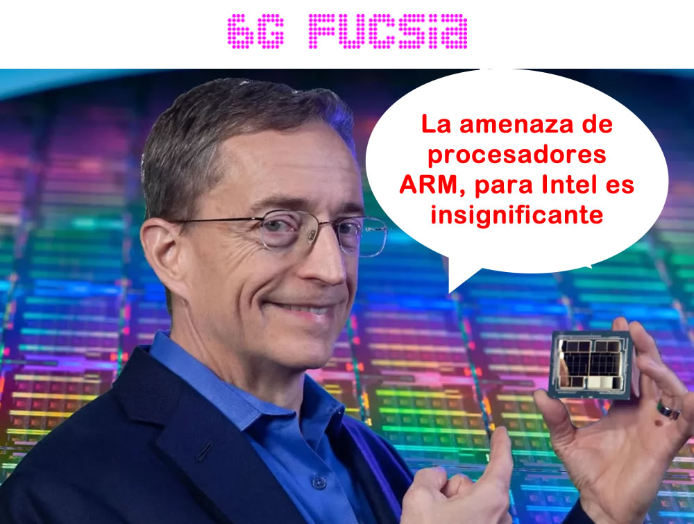 6G Fucsia – El gran Pat Gelsinger por defender a Intel llega a lo absurdo