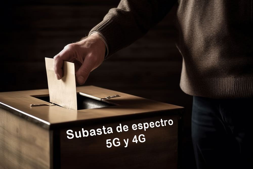 PRIMICIA  ACTUALIZADA - Recepción de solicitudes de participación para subasta de espectro: van 4 sobres