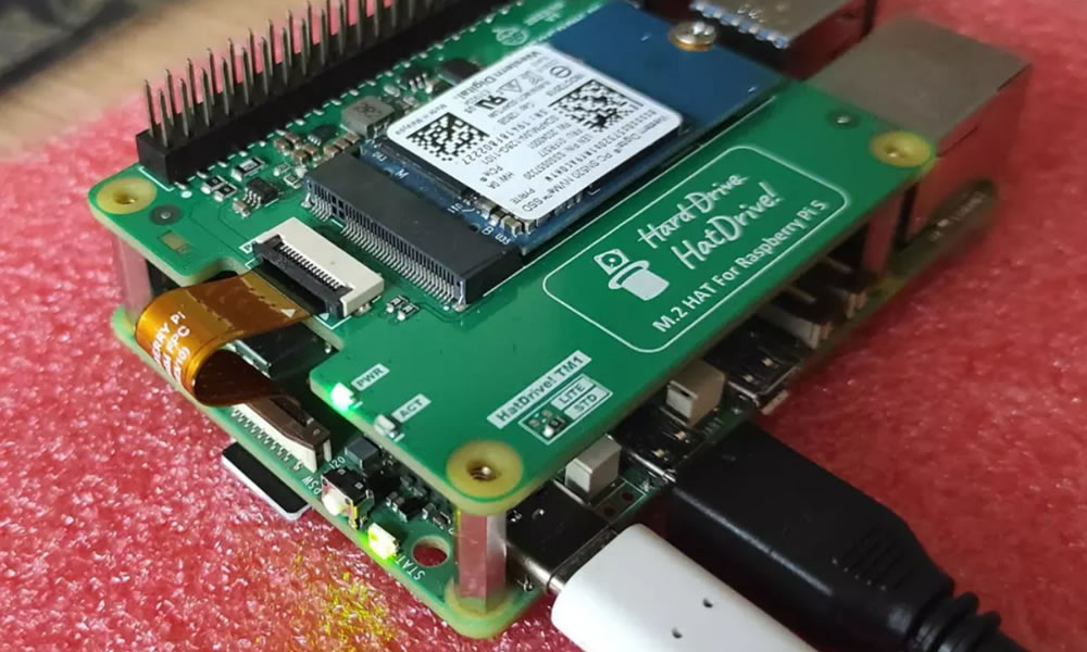 Módulo Disco PCIe 2.0 para SSD en la Raspberry Pi 5