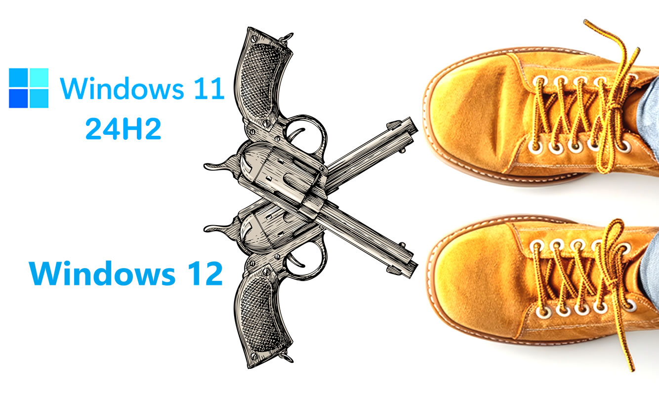 Ms en la encrucijada: con Windows 11 24H2 se dispara en un pie y con Windows 12 en el otro 
