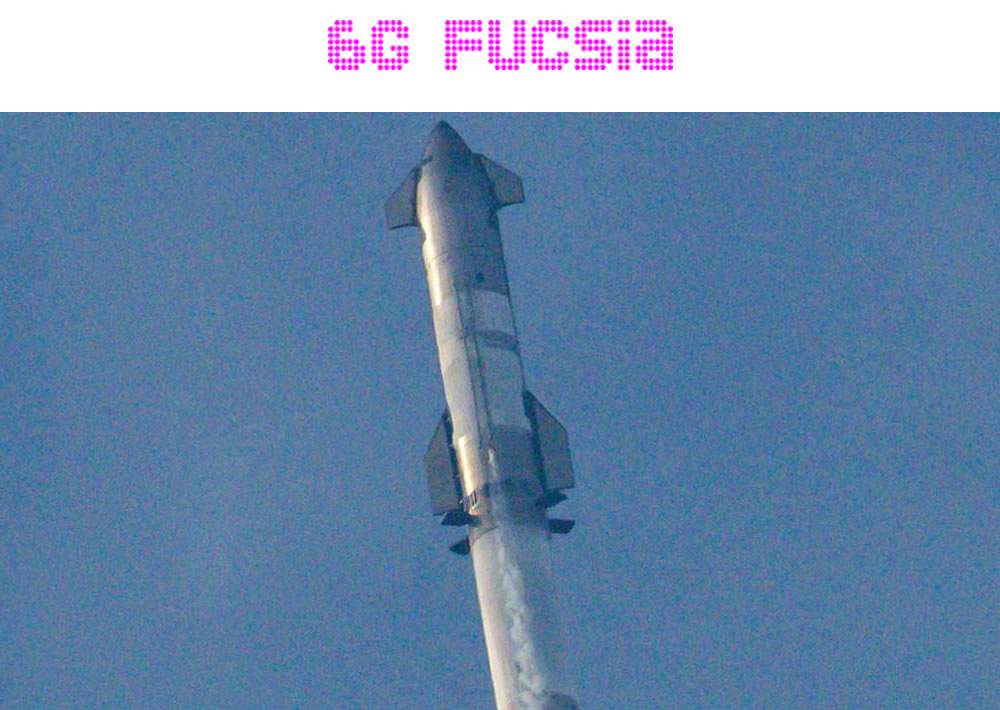 6G Fucsia – Cohete Starship no tuvo apagón de comunicaciones en su reingreso a la atmósfera