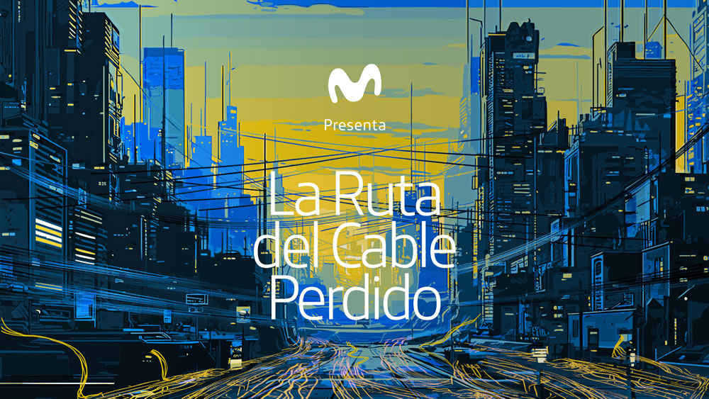 Campaña de Movistar: La Ruta del Cable Perdido