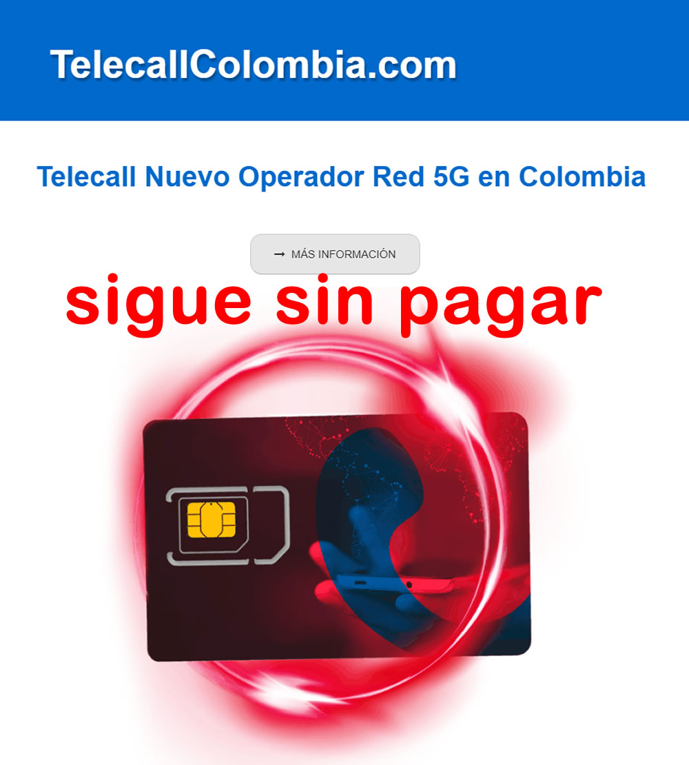 Telecall Colombia nada que paga y busca nacer como empresa en quiebra