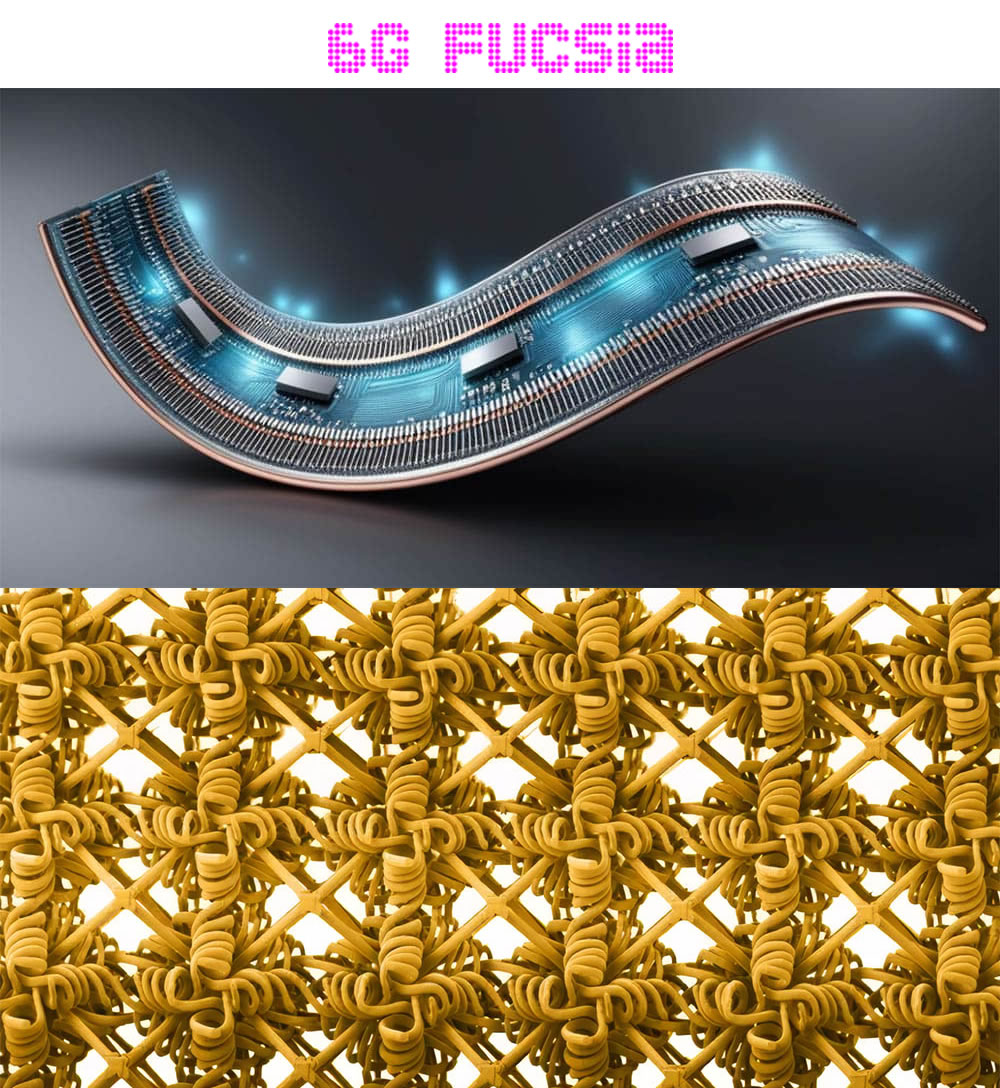 6G Fucsia –Material flexible para procesadores 