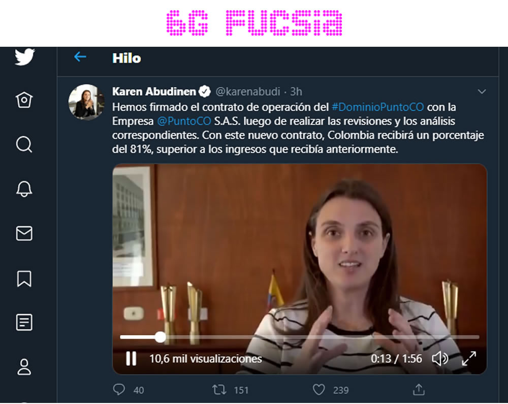 6G Fucsia – Reaparece Ernesto el matemático de Abudinen