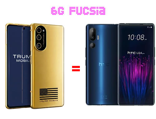6G Fucsia   El Trump Mobile T1 es un HTC U24 Pro modificado 