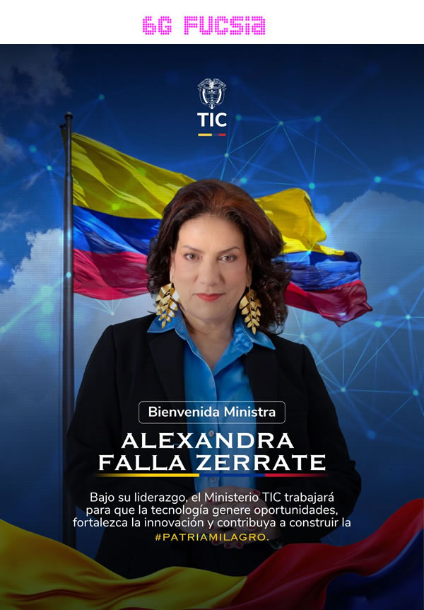 6G Fucsia Con Alexandra Falla el 7 de agosto fue el Día de la Independencia TIC