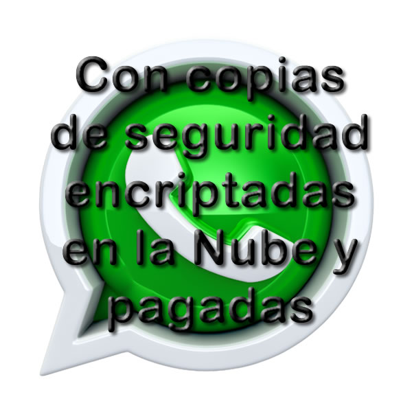 WhatsApp ensaya copias de seguridad encriptadas en la Nube y pagadas